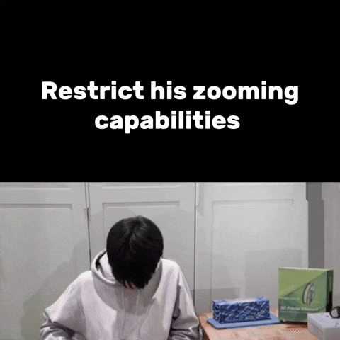 Iplayncreate zoom pinch zooming doomscrolling GIF