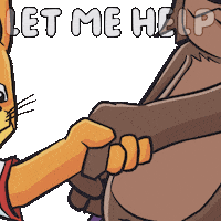 Best Friend Help Sticker by VeeFriends