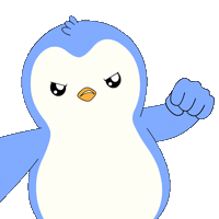 Angry Fight Sticker by Pudgy Penguins