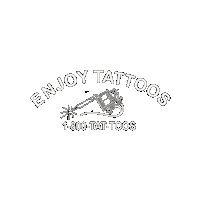 enjoytattoosla enjoy adam gibson austin maples graham harrington Sticker