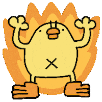 Bird No Sticker by ぴょろりんちょ（ひよこ人間ぴよ）