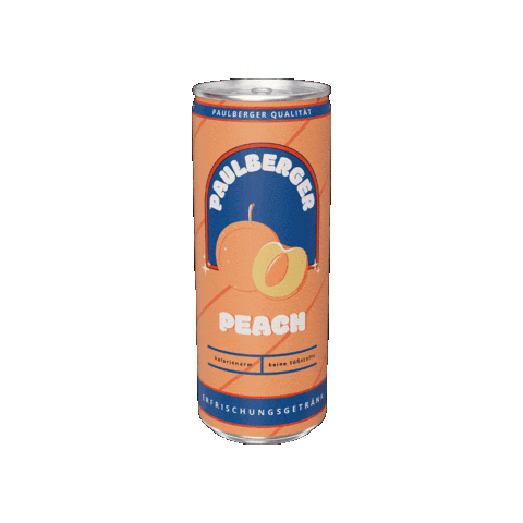 Peach Dose Sticker by Paulberger