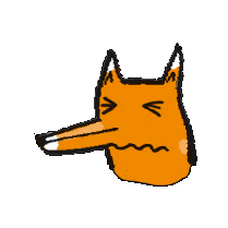 Oh No Fox Sticker by G&G Verlag