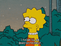 Scared Lisa Simpson GIF by The Simpsons