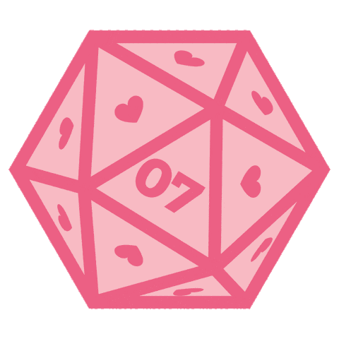 Dice D7 Sticker