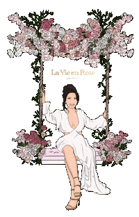 Flowers Sticker by LaVieEnRoseCompany