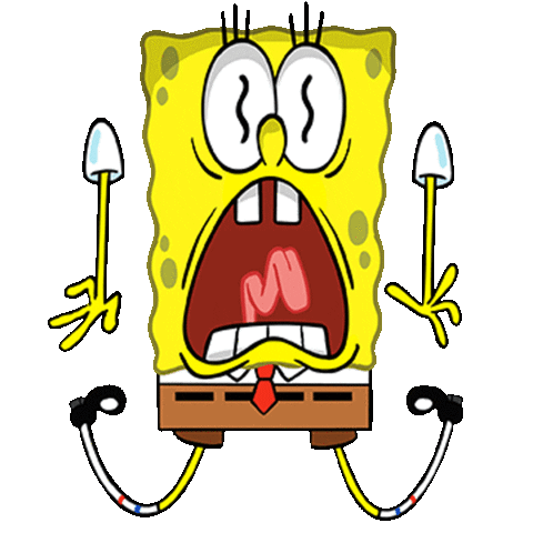 Animation Omg Sticker by SpongeBob SquarePants