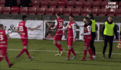 Celebrate Well Done GIF by Cliftonville Football Club