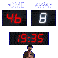 8 Away Sticker