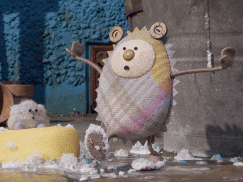 Best Friends Oops GIF by Tweedy & Fluff