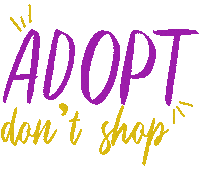 Adopt Dont Shop Sticker by HeARTs Speak