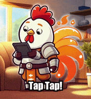 Relaxing Tap Tap GIF by Zorooster