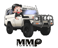 mmpturbos spl turbocharger landcruiser turbos Sticker