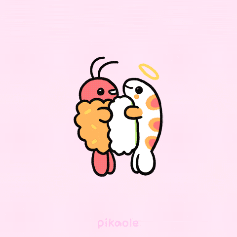 Love You Hug GIF by pikaole