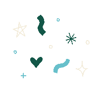 Glitter Wiggle Sticker by Kaila Elders