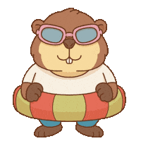 Pool Swimming Sticker by Marms