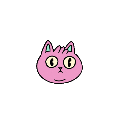 Cat Love Sticker by Paper Dog