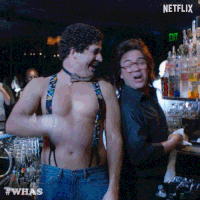 High Five Wet Hot American Summer GIF by NETFLIX
