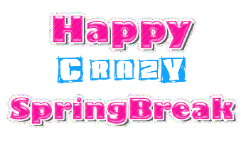 spring break Sticker