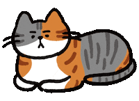 Angry Cat Sticker