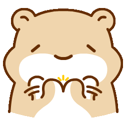 Arachi_copin giphyupload clap character hamster Sticker