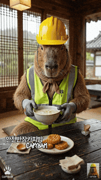 Safety Capybara GIF