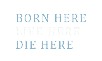 Born Here Live Here Die Here Sticker by Luke Bryan