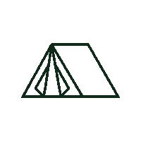 KFUMSpejderne scout tent kfum spejder Sticker