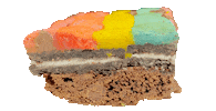 Rainbow Eating Sticker by Butterfield Market & Catering