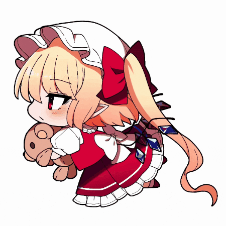 sugihwaras12 giphygifmaker touhou flandre GIF