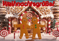 German Language Christmas GIF