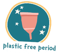 Period Menstrual Cup Sticker by Babipur