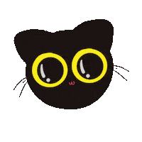 Kitty Gatos Sticker by La Chica Conejo