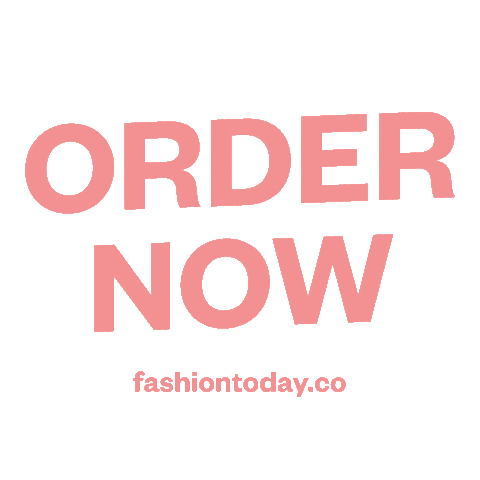 Fashion Order Sticker by 8wood