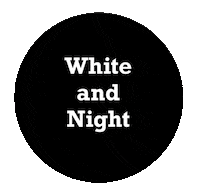 whiteandnightde whiteandnight white and night Sticker