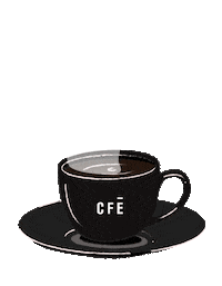 CFEBELGIUM coffee noir cfe cfebelgium Sticker