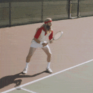 Tennis Adjusting GIF by Tommy John