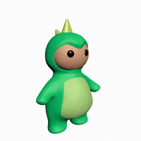 dawnnortonart cute 3d run running GIF