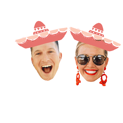 bachelor party mexico Sticker by SipDineDesign