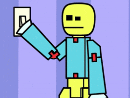 Lights Out Lol GIF by Stikbot