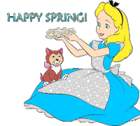 alice in wonderland disney Sticker