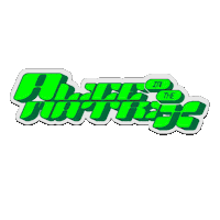 iwasborniv logo sticker matrix alice in the wonderland Sticker