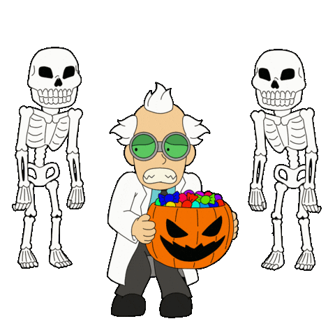 Halloween Boo Sticker by 3dFrankenPunks