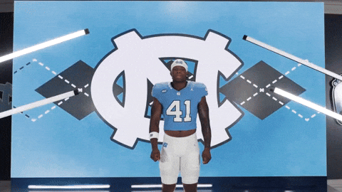 University Of North Carolina Football GIF by UNC Tar Heels