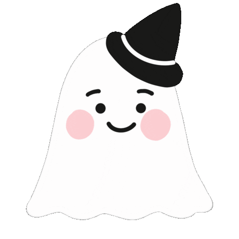 Halloween Ghost Sticker