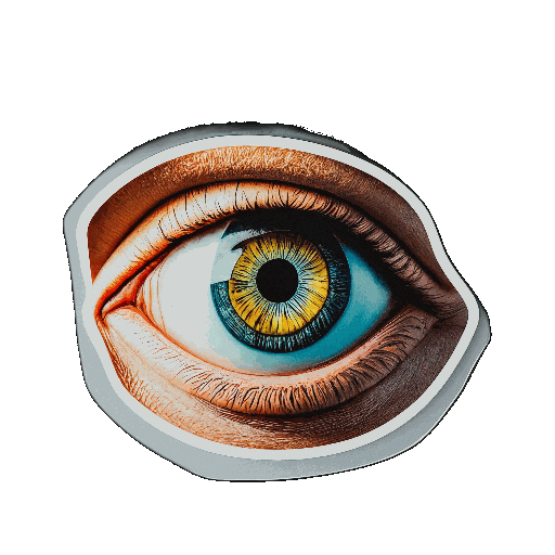 Shocked I See You Sticker