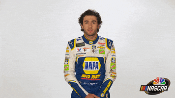 elliott GIF by NASCAR on NBC