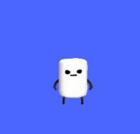 TOVI_work marshmallow 마시멜로 멜로미 마시멜로미 GIF