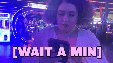 Finger Up Hold On GIF