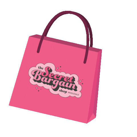 SecretBargainShop giphyupload sbs shoppingbag secret bargain shop Sticker